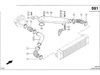 Впускна труба CLAAS