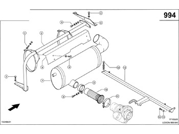 Глушник CLAAS