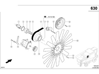Вентилятор CLAAS