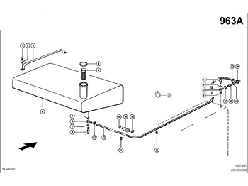 Паливний бак CLAAS