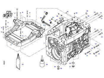 Коробка передач та запчастини FENDT