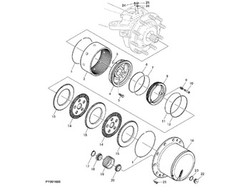 Гальмівни диск JOHN DEERE