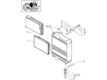 Радіатор NEW HOLLAND