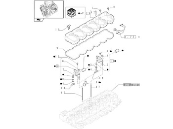Двигун та запчастини NEW HOLLAND