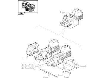 Гідравлічний клапан NEW HOLLAND