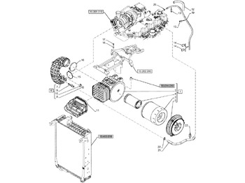 Повітряний фільтр NEW HOLLAND