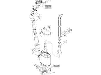 Вихлопна система NEW HOLLAND