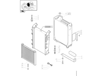 Радіатор NEW HOLLAND