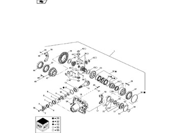 Диференціал NEW HOLLAND