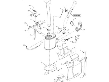 Вихлопна система NEW HOLLAND