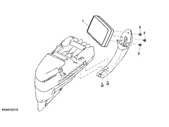 Кабіна й інтер'єр JOHN DEERE