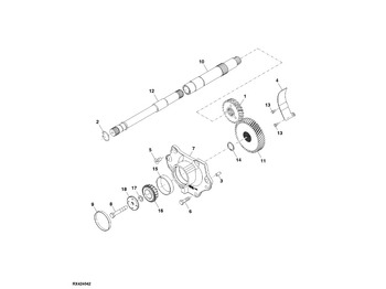 Коробка передач та запчастини JOHN DEERE