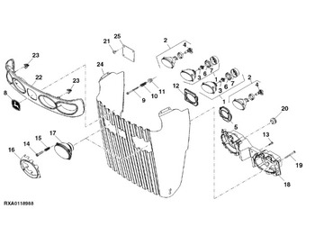 Кузов і екстер'єр JOHN DEERE