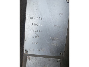 Запчастини MANITOU MLT 626