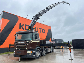 Бортова вантажівка/ Платформа SCANIA G 450