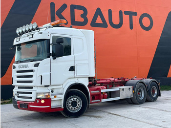 Гаковий мультиліфт вантажівка SCANIA R 480