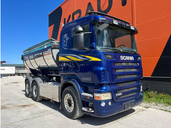 Самоскид вантажівка Scania R 480 6x4 RETARDER / FULL STEEL / BIG AXLES / BOX L=4635 mm: фото 4