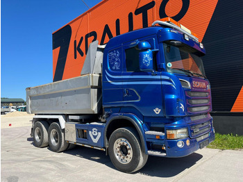 Самоскид вантажівка Scania R 560 6x4 RETARDER / FULL STEEL / BIG AXLES / BOX L=4563 mm: фото 4