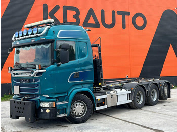 Гаковий мультиліфт вантажівка SCANIA R 580