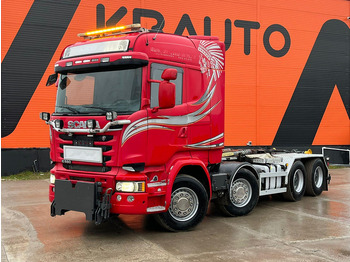 Гаковий мультиліфт вантажівка SCANIA R 580