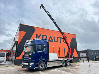 Бортова вантажівка/ Платформа SCANIA R 650
