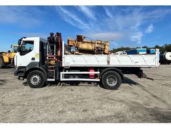 Самоскид вантажівка Renault KERAX 380 /Dźwig HDS Palfinger PK13001-K / / Retarder / Manual: фото 4
