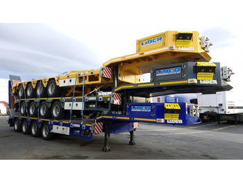 Низькорамна платформа напівпричіп LIDER