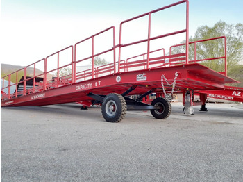 Новий Навантажувальна рампа AZ RAMP-EASY XL-15-RL . Mobil Loading Ramp  WIDE With Level Off, 15 t Capacity: фото 2