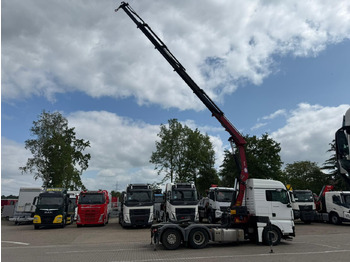 Тягач MAN TGX 26.440 6x2 mit HMF 3000-5 Kran TÜV NEU: фото 3