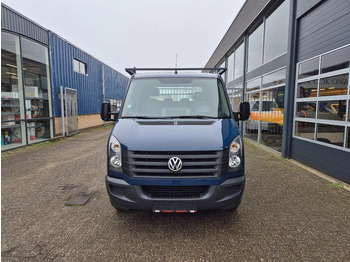 Легка бортова вантажівка, Вантажопасажирський фургон Volkswagen Crafter 46 2.0 TDI DoKA 6 Sitze/ Pritsche/ Airco: фото 3