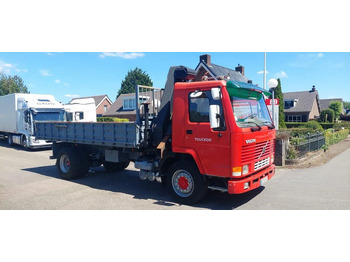 Самоскид вантажівка, Вантажівка з маніпулятором Volvo FL 10.320 4x2 Kipper Crane Steel Suspension: фото 4