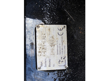 Зчіпний пристрій в категорії Будівельна техніка kopplaat cw40 cw 45 adaptor plate cw45 cw 40 verachtert: фото 5