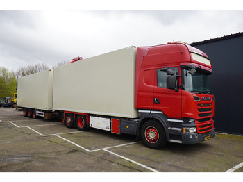 Рефрижератор вантажівка Scania R 580 V8 6X2 FRIGO RETARDER IN COMBI WITH BURG TRAILER: фото 4