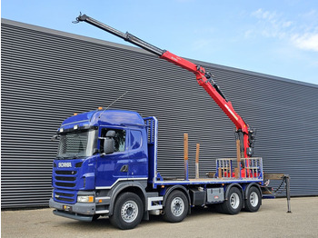 Вантажівка з маніпулятором SCANIA G 440