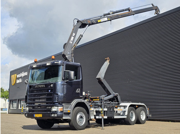Гаковий мультиліфт вантажівка SCANIA R114