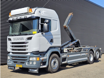 Гаковий мультиліфт вантажівка SCANIA R 450