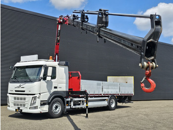 Бортова вантажівка/ Платформа, Вантажівка з маніпулятором Volvo FM 330 4x2 / EFFER 12.5 t/m CRANE / KRAN: фото 3