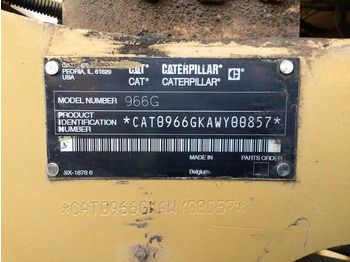Колісний навантажувач CAT 966G: фото 5