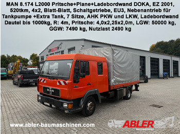 Тентована вантажівка MAN L2000