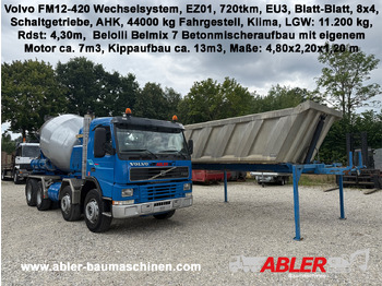 Автобетонозмішувач VOLVO FM12 420