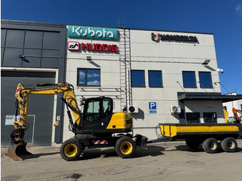 Колісний екскаватор YANMAR