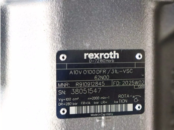 Новий Гідронасос в категорії Вантажно-розвантажувальна техніка REXROTH A10VO100DFR/31L-VSC62N00: фото 4