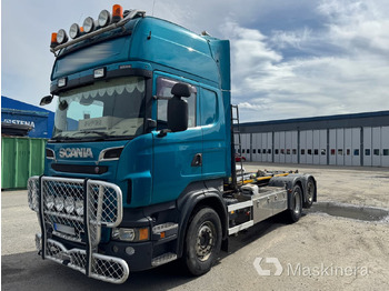 Гаковий мультиліфт вантажівка SCANIA R 500