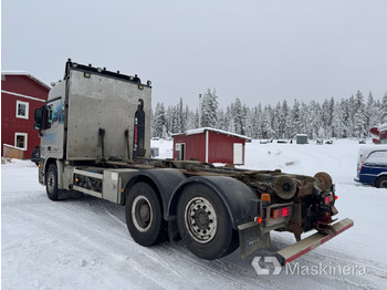 Гаковий мультиліфт вантажівка Mercedes-Benz Actros 2548 L  Lastväxlare Mercedes-Benz 2548 L med flak: фото 3