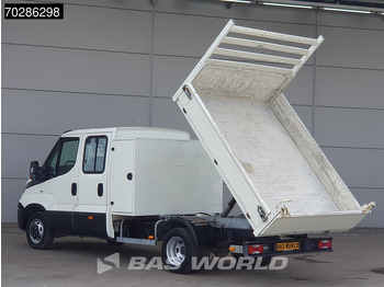 Легка бортова вантажівка Iveco Daily 35C12 Open Laadbak met Kist Dubbel Cabine Dubbellucht 3,5t Trekhaak Airco Cruise Euro6 Pritsche Pickup Open Box 2m3 Airco Trekha: фото 2