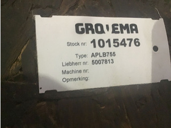 Вісь та запчастини LIEBHERR