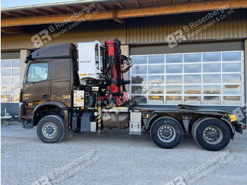 Лісовоз, Вантажівка з маніпулятором Mercedes-Benz Arocs 3351 6x6 Palfinger Epsilon S260Z96: фото 5