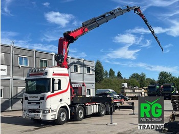 Вантажівка з маніпулятором SCANIA R