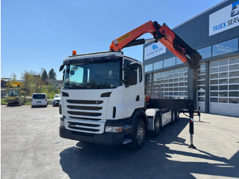 Вантажівка з маніпулятором SCANIA G 480