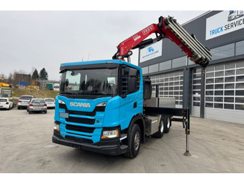 Вантажівка з маніпулятором SCANIA G